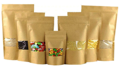 Stand Up Bolsas Sellada Con Calor, Mxsbg-003, 10x15 Cm, 50pz