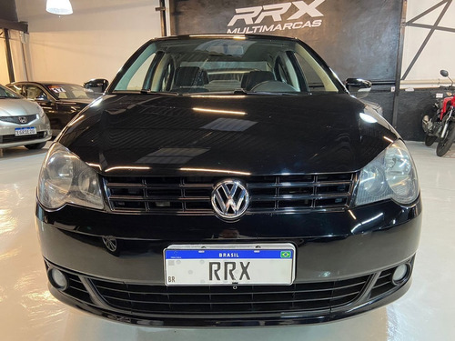 Imagem 7 de 15 de Volkswagen Polo Imotion 1.6 8v Flex 2012 Preta Completo