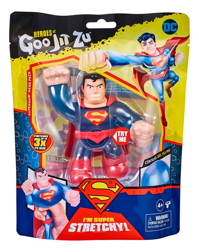 Heroes Of Goo Jit Zu Dc Superman Stretchy Original Estirable
