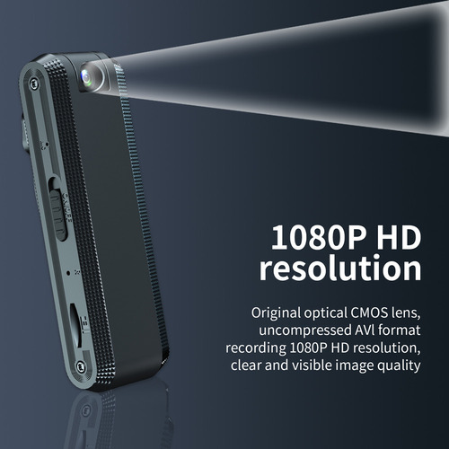 Grabadora De Voz Con Cámara Hd 1080p Con Visión Nocturna Y C