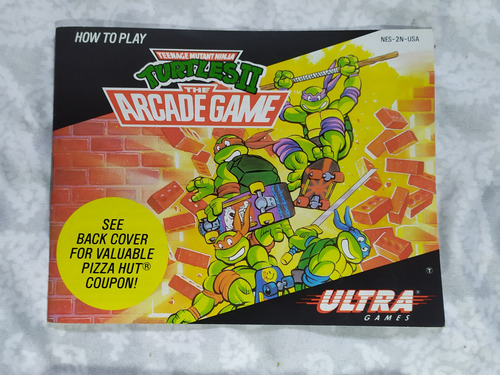 Tortugas Ninja 2 The Arcade Cib Nintendo Nes (Usado)