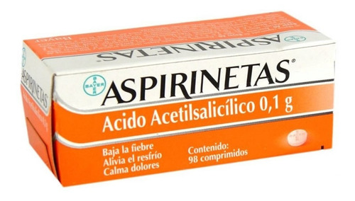 Aspirina Niños  14 Comp (7) Bl