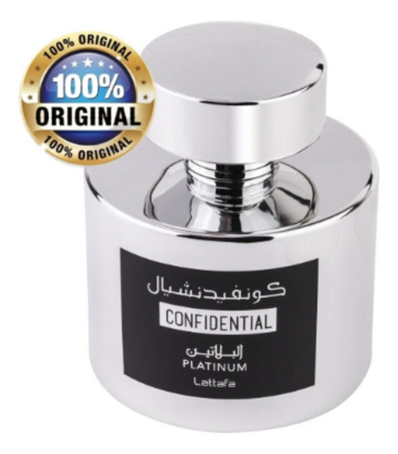 Perfume Lattafa Confidential Platinun Edp 100ml
