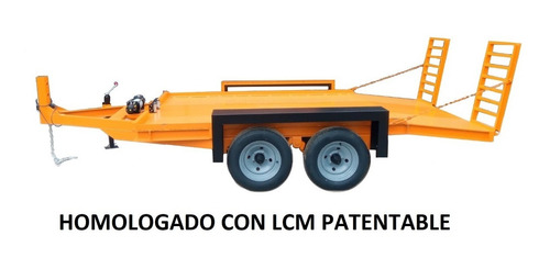 Trailer Minicargadora Minipala Homologado Lcm Patentable