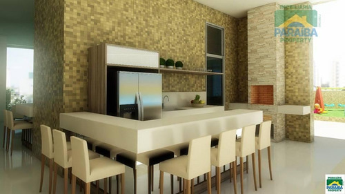 Imagem 8 de 15 de Apartamento Em Construção No Jardim Luna, João Pessoa. Previsão De Entrega Para Dezembro/2015 - Ap0081
