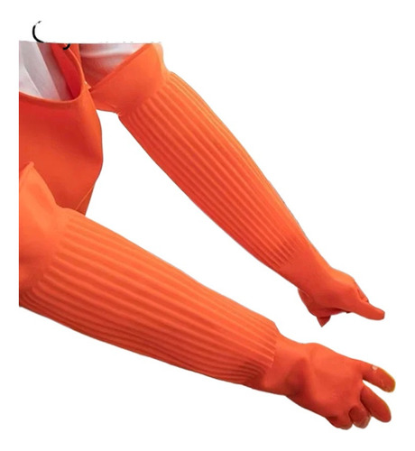 Látex De Goma Impermeable Para Lavaplatos, Manguito Largo