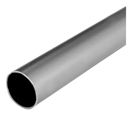 Barral Para Cortina Ventana Hierro Satin 3/4 19 Mm 1,40 Mts