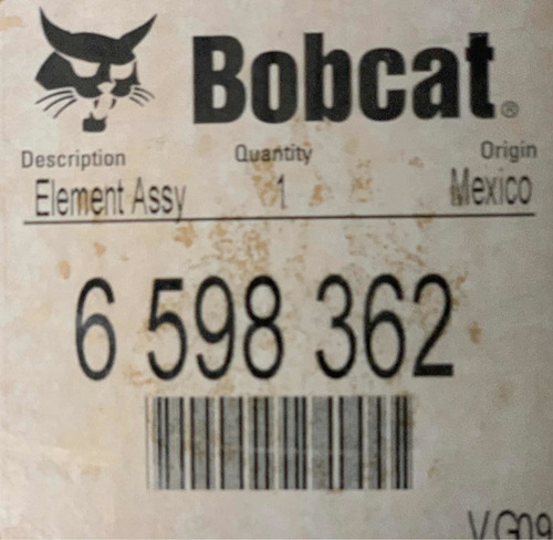 Filtro De Aire Para Motor Minishover Bobcat