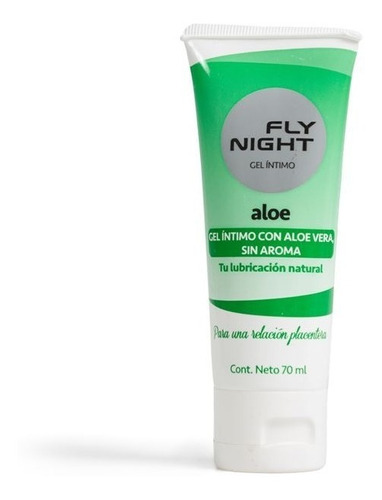 Gel Intimo Lubricante Anal Vaginal Comestible Fly Night 70ml