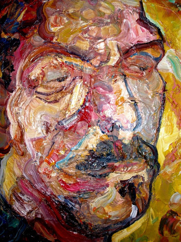 Retrato Fernando O Connor. La Rocca. Arte Microconceptual.