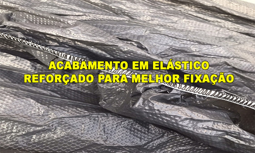 Capa Cobrir Moto Yamaha Crypton Factor Ybr Fazer Neo Impermeável Sol Chuva Proteção UV Tamanho P Cinza Carrhel