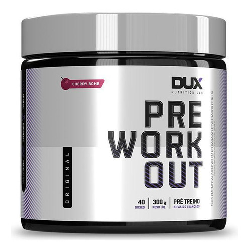 Dux Pre Workout Original - Suplemento Pré-treino 300g