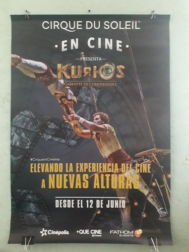 Poster Original De Cine Cirque Du Soleil Kurios