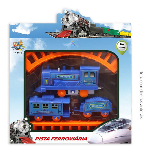 Trem Bala Brinquedo Locomotiva Trenzinho Iantil