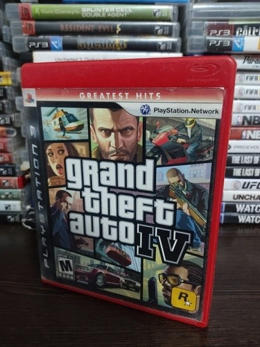 Gta 4 Ps3 Fisico Usado Grand Theft Auto 4 Solo Venta