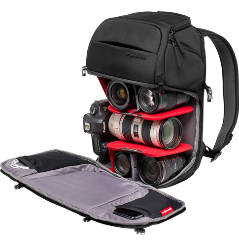 Mochila Manfrotto Mb Ma3-bp-fm Advanced Fast I I I Color Negro
