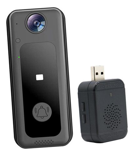 Wifi Video Doorbell Camera Monitor Wire Free Battery Powered