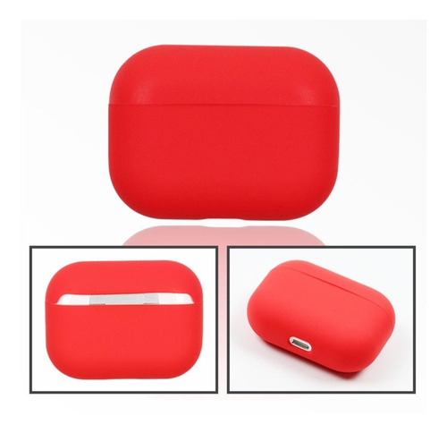 Estuche Forro Protector AirPods Pro Silicona Colores