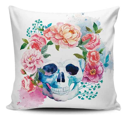 Funda Cojin Decorativo Tayrona Store Calaveras 001