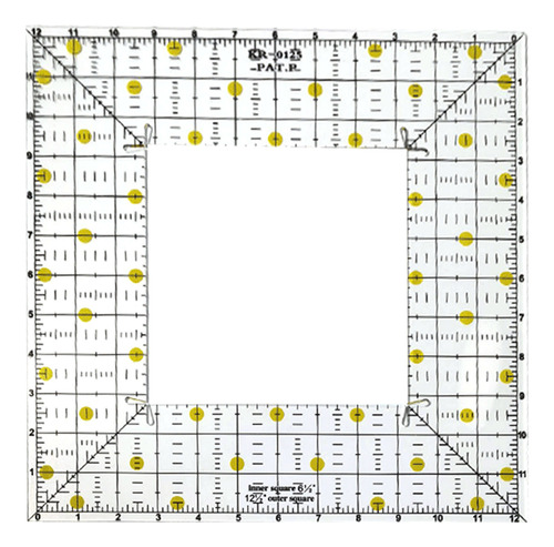 Regla Acrílica B Para Hacer Colchas, Diseño De Retazos, Para