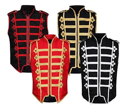 Ro Rox Chaqueta De Desfile Sin Mangas Para Hombre Marching B