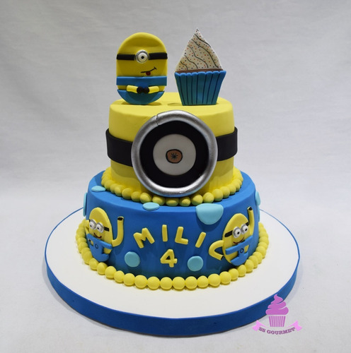 Torta Minions - Tortas Para Eventos - Cumpleaños !