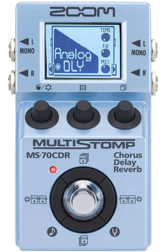Pedal Zoom Ms-70cdr Multistomp Ms 70 Cdr Com Nota Fiscal