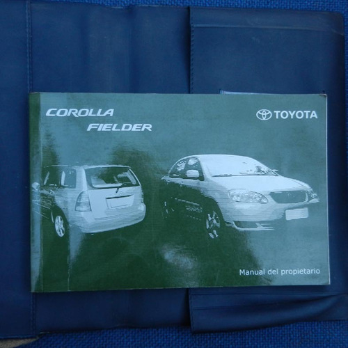  Manual Del Propietario, Corolla Fiedler, Toyota Argentina S