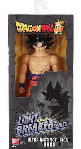 Imagen 2 de 2 de Figura Bandai Goku Dragon Ball Super Ultra Insting Serie 9