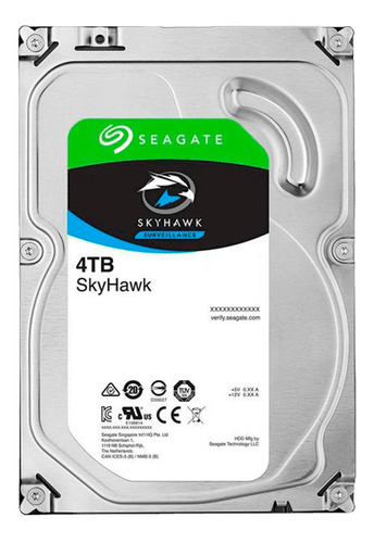 Disco duro interno Seagate SkyHawk Surveillance ST4000VX013 4TB