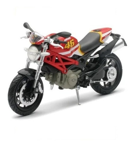 Moto Ducati Monster 796 Escala 1:12 New Ray De Colección
