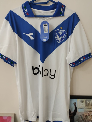 Camiseta Diadora Vélez Sarsfield Titular 2023 Auténtica