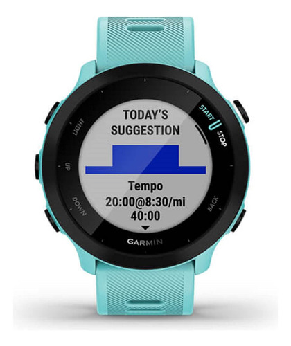 Relógio De Corrida Gps Garmin Forerunner 55 Com Exercícios S