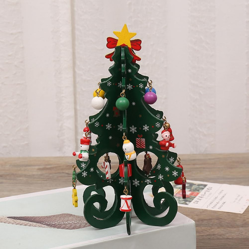 Árbol De Navidad De Madera En Forma De F, Regalo, Árbol De S