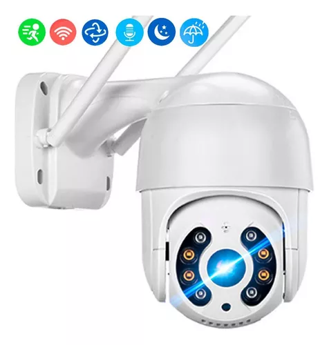 Cámara wifi exterior Speed 360 giratoria 1080p Ismart - Promart