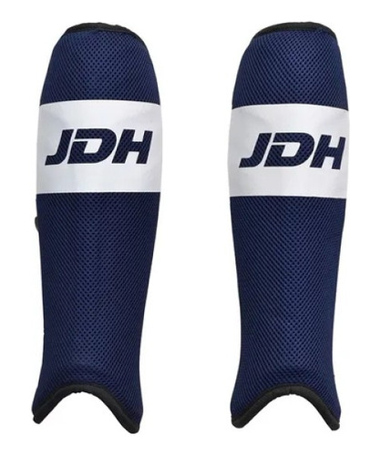 Canilleras Jdh Air Azul Blanco Hombre