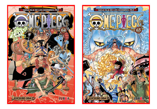 Combo One Piece 64 Y 65 - Manga - Ivrea