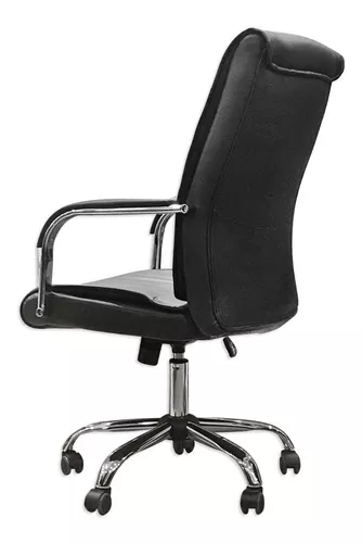 Silla Oficina Ejecutiva Sillon Cromado Muebles Escritorio Sillas