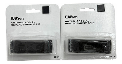 2 Pack Grip Wilson Dual Performance Negro Para Raqueta