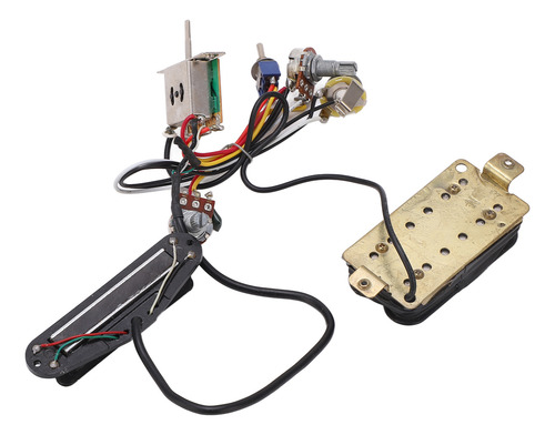 Arnés De Cableado Para Accesorios De Guitarra, Doble Riel, B