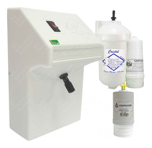 Imagen 2 de 7 de Planta Ozono Sani Salud Fija Bl Filtro Agua Con Multikit R4