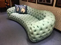 Comprar Sillon Sofa Chesterfield Chester Alce 2.50  Chenille Pana