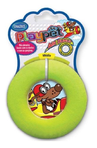 Brinquedo Para Cães Disco Air Donut Playpet - Chalesco