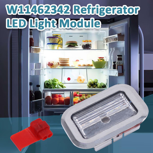 Módulo De Luz Led De Geladeira W11462342 Para Representantes