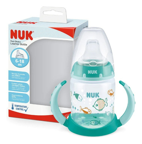 Vaso Nuk First Choice 150ml +6m Verde - Bebés Y Niños