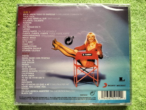Eam Cd Doble Grande Raffaella Carra 2020 Sus Grandes Exitos