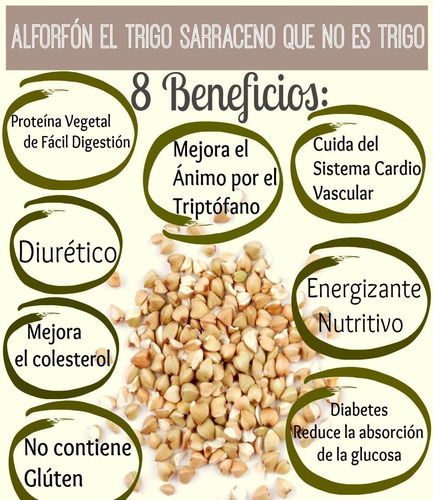 Imagen 4 de 4 de Harina De Alforfón - Trigo Sarraceno 500gr