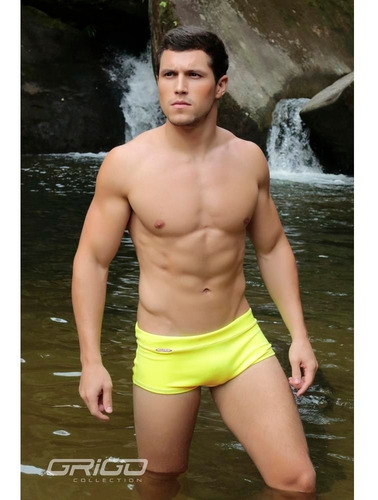 Imagem 2 de 4 de Sunga Boxer De Neoprene Grigo Collection