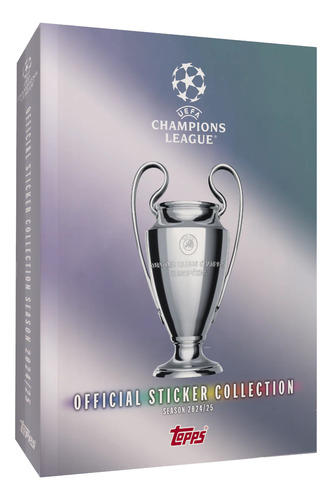Álbum Capa Dura Uefa Champions League 2024/2025 Silver