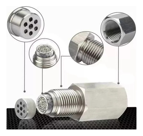 3 Conectores Del Sensor De Oxígeno Comprobar Código M18*1.5